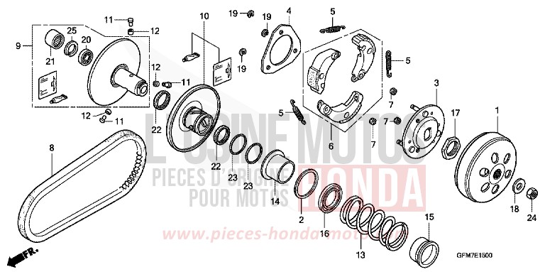 COTE MENE de NHX 110 Lead CANDY LUCID RED (R264) de 2010